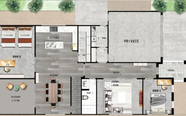 Modern 6BRM House Big Group at Pakenham
