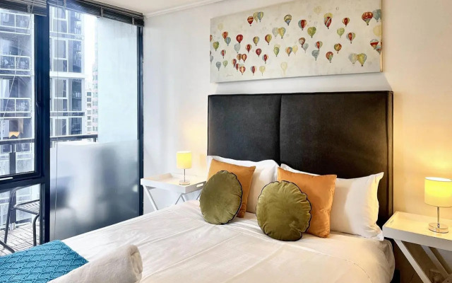 Stylish 2 Bedroom APT With CBD View Southbank