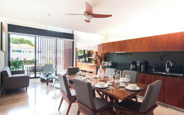 Kuxtal 3 Bedroom Downtown Apartment