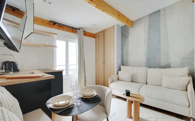 Cosy Studio With AC -2p- Sacra-coeur Montmartre