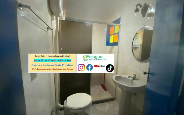 Cabo Frio - Hospedagem Central - Aluguel Economico