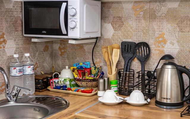 Уютная студия с видом на горы