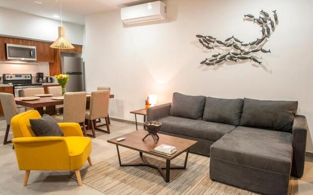 Serene modern condo, 2 BD & snorkel & 200 MB WIFI