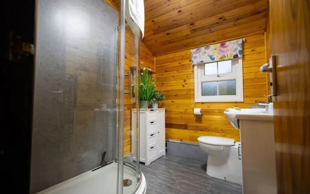 Cozy Log Cabin 346 - Rural Mid Wales