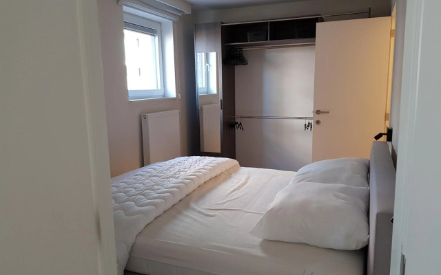 Koksijde Zeedijk La Digue 102 appartement - lateraal zeezicht