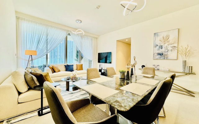 Venduras - Elegant 3BR Burj Khalifa View
