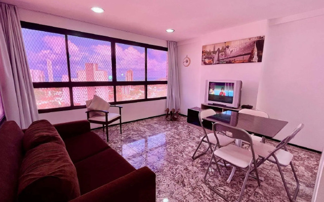 Studio Praia 903 - NBI - Ponta Negra (Amplo)