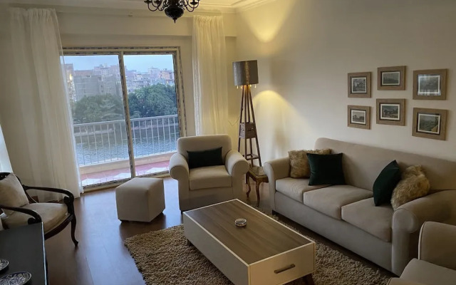 Nile View 2-bed Apartment in Zamalek Cairo