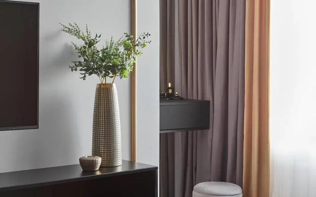 UzorApart Дизайнерская квартира у набережной, парковка, вид на закат