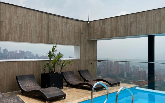 w Captivating 1BR in El Poblado