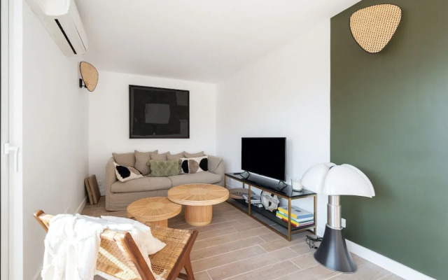 Beautiful Flat With Terrace - Carre D'or Cannes