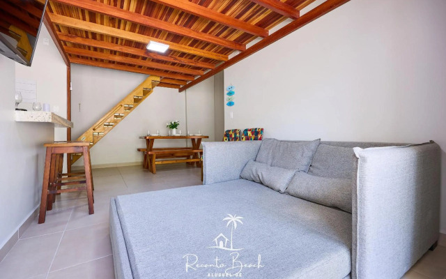 Apartamento térreo maravilhoso com mezanino para 10 pessoas