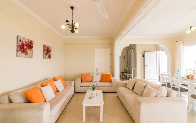 Villa Agathi with amazing view and pool