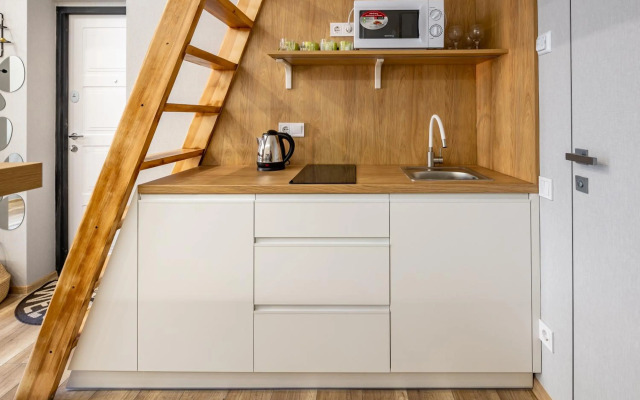 BV Apartments Black and White