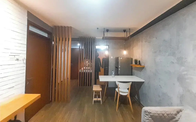 Industrial Look 2Br At Gateway Pasteur Apartment