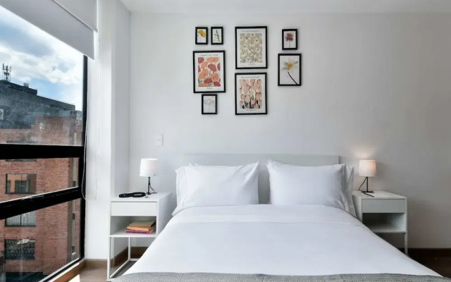 w Stunning Loft w Modern Deco in Bogota