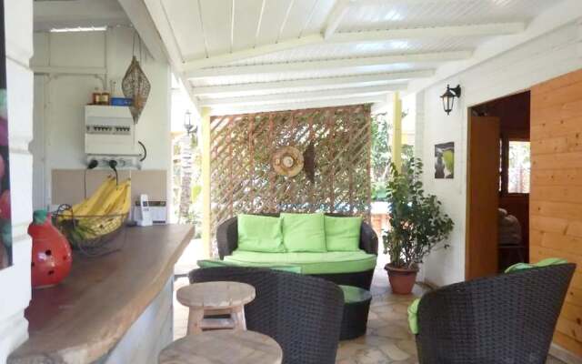 Chalet with One Bedroom in Le Vauclin, with Private Pool, Enclosed Garden And Wifi - 150 M From the Beach