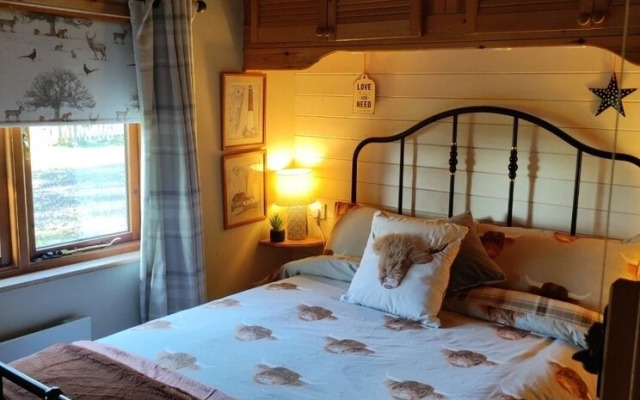 Cosy Wood Cabin in Rural Area Near National Park