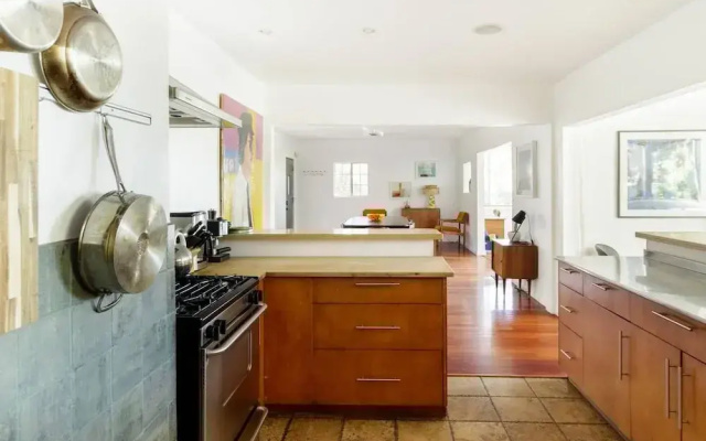 Silver Lake Mid-century Nestled in the Treetops