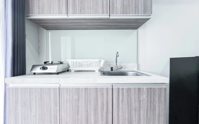 Homey 2BR Apartment with Space Room at Vittoria Residence