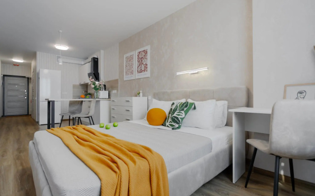 Our apartments on Beregovaya Street with a view of the Don