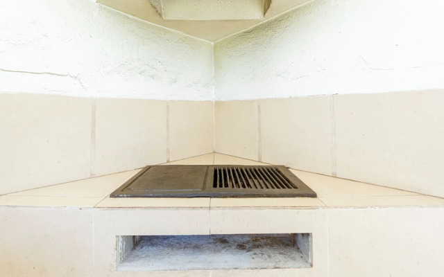 New house with pool and grill area