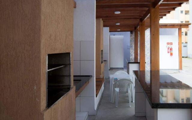 Sun Way Apartamento com piscina e churrasqueira.
