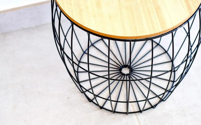 Sunset view modern private poolside apartment