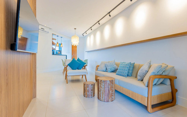 IT22 Lindo Apto 3 Quartos a Beira Mar