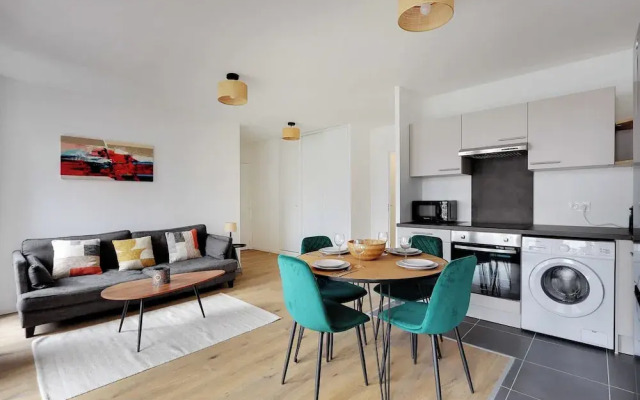 Modern Apartment - 2br/4p - Saint-ouen sur Seine
