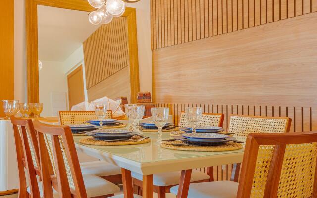 IT11 Excelente Apartamento 3 Suítes, Vista Mar - Itacimirim