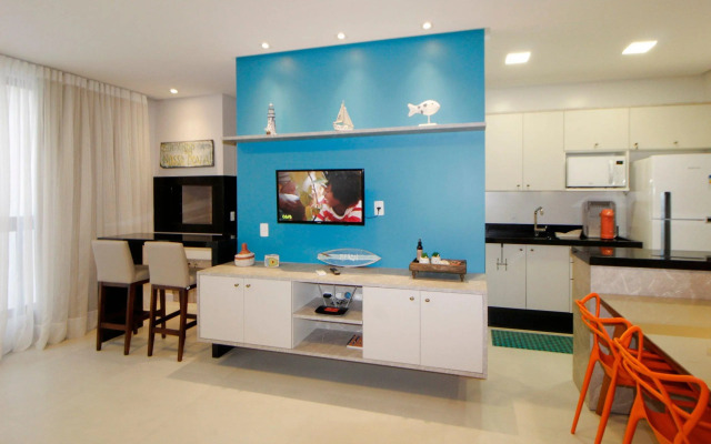 1087 Novíssimo apto na praia de Bombinhas