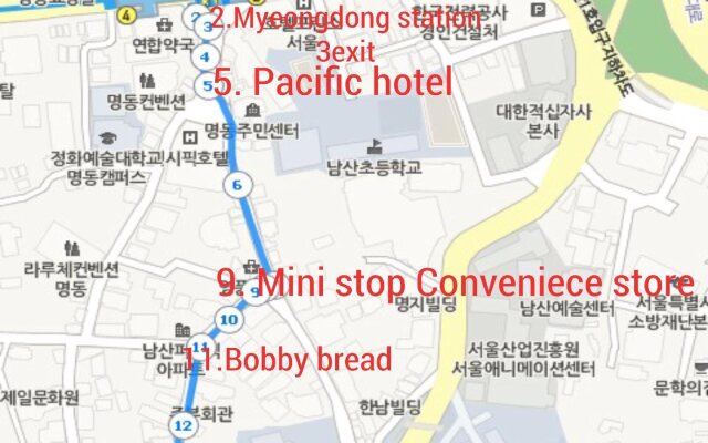 Myeongdong Artmonstay Guesthouse