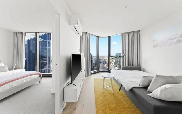 A 3BR Apt Next to Melbourne Central, Free Parking – Guest Rooms – Melbourne