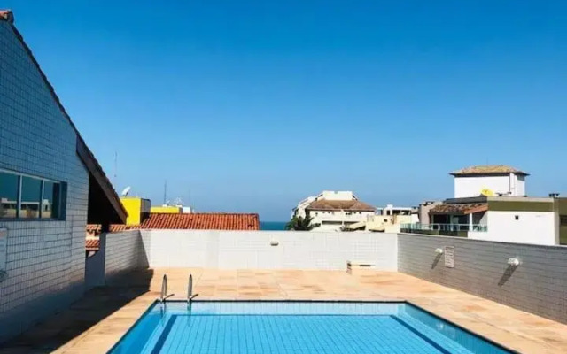 Excelente Ap C/ Piscina a 200 mts da Praia Grande