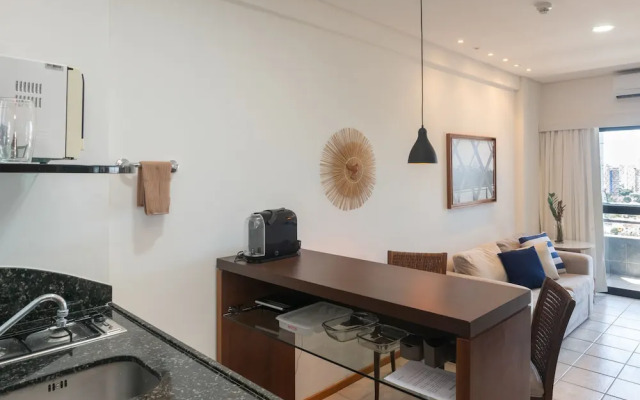 Flat na Ilha do Leite, Recife 1 quarto. Conforto e Excelente localização OTH1703