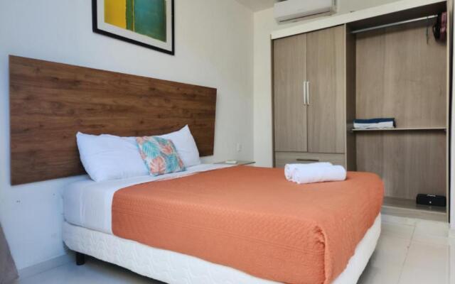 Ocean and city view rooftop, apartment 2BR 01