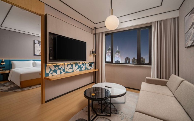 Hilton Garden Inn Shanghai Caoyang – Guest Rooms – Shanghai