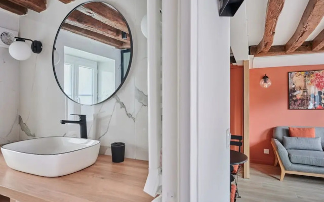 Charming Studio Center of Paris-montorgueil