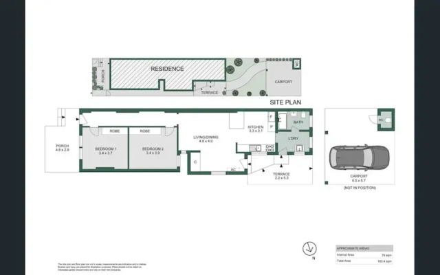 Stylish 2-bed House in Leichhardt