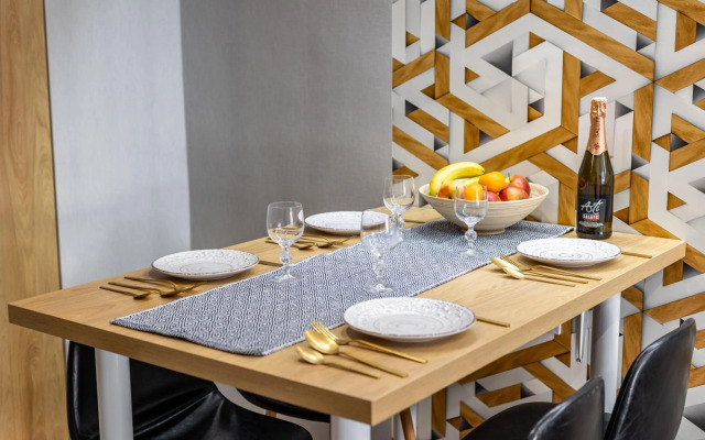 BV Apartments Black and White