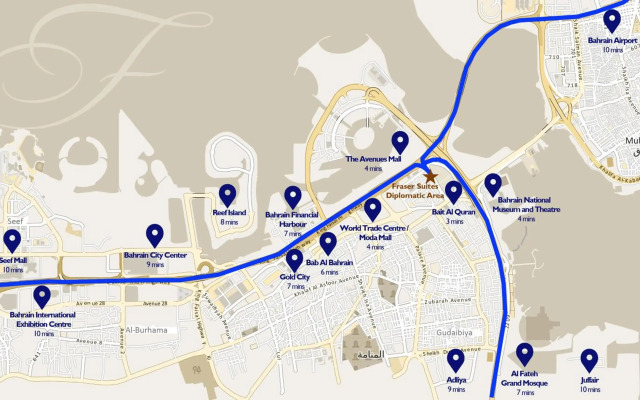Fraser Suites Diplomatic Area Bahrain