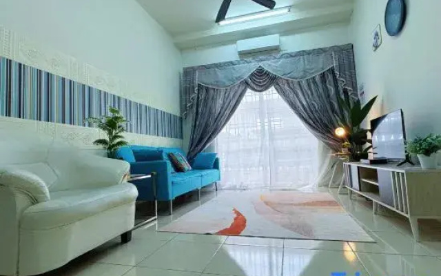 Sri Ixora Kajang | Spacious 3BR w/ Full A/C