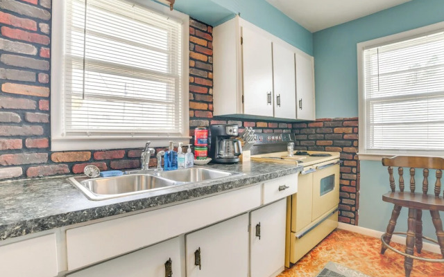 Walk to Beach: Lake-view Home in Alpena!