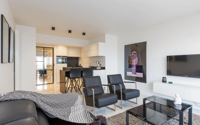 Apartment by Belgian Coast With Sea View