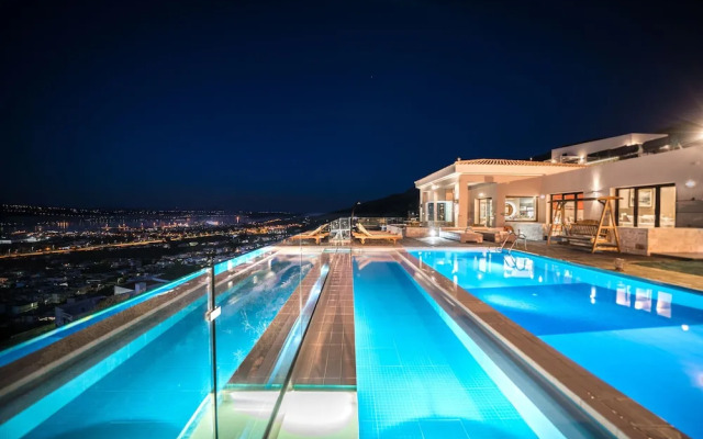 Villa Kedria with a panoramic ocean view