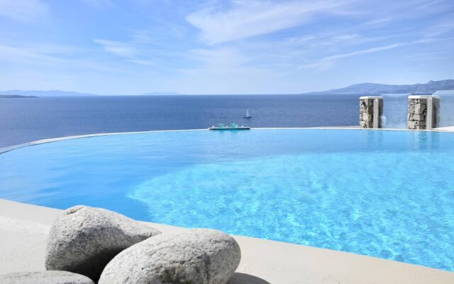 Amazing Sea View Villa Nymph By Calypso Sunset