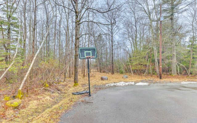 Peaceful Tobyhanna Home w/ Game Room & Fire Pit!