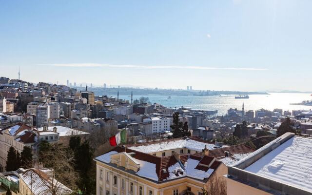 Missafir Flat in Beyoglu With Bosphorus View