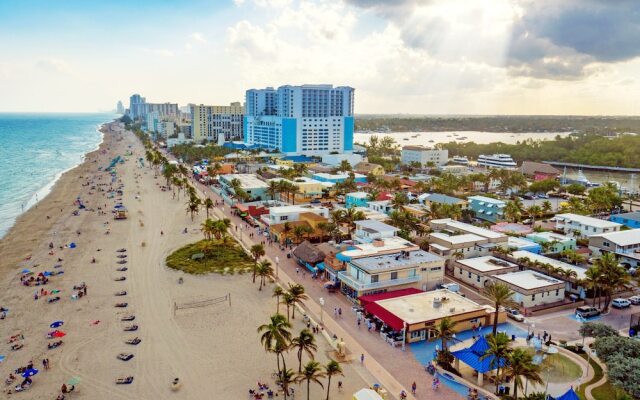 Art Deco Beach Bungalows by RedAwning
